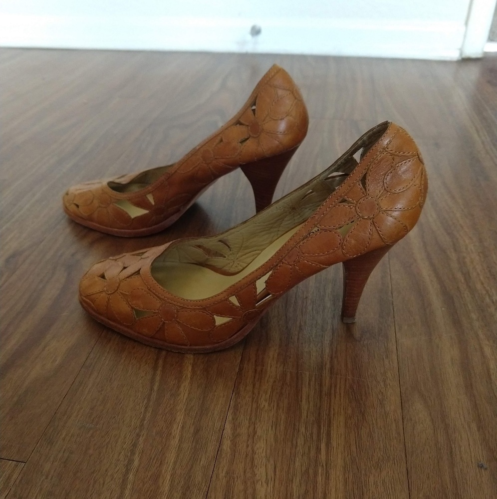 Michael Kors brown heels